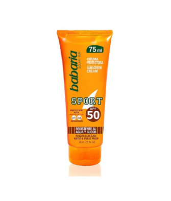 Babaria Crème Solaire Sport Spf50 75ml: Protection extrême