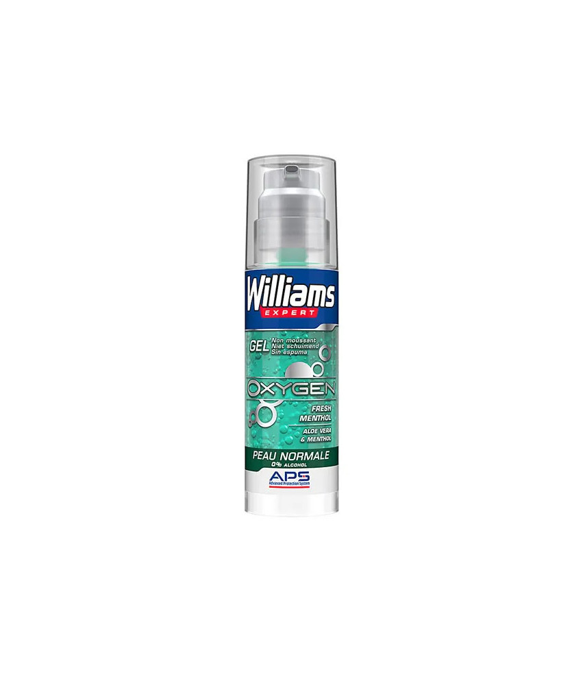 Gel À Raser William Expert pour Peau Normale