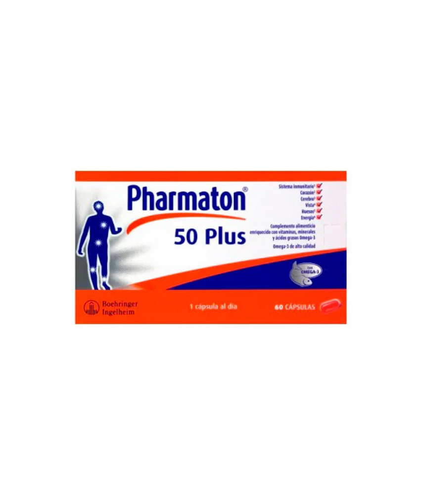 Renforcez-vous avec Pharmaton 50Plus 30 Capsules
