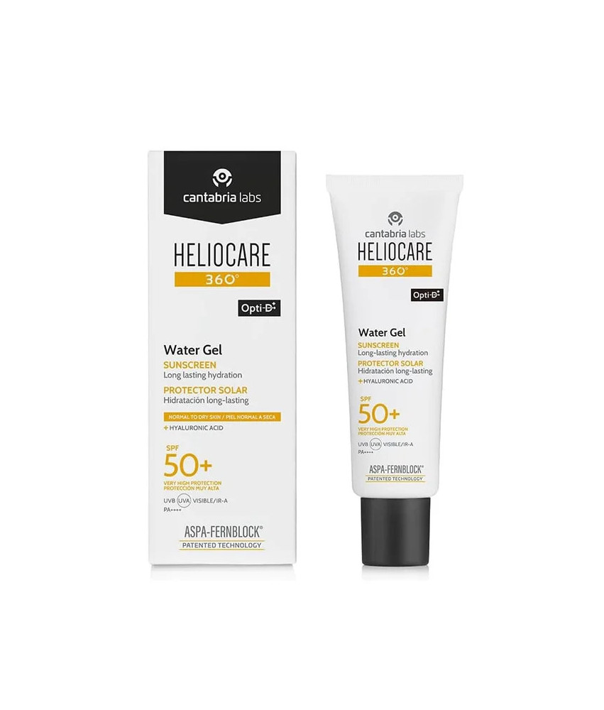 Protection optimale avec Heliocare 360 Water Gel SPF50+