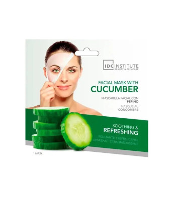 Masque Facial Au Concombre 1 Unité - Rafraîchissez Votre Peau avec IDC INSTITUTE