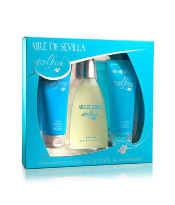 Coffret Aire De Sevilla Azul Fresh 150ml - 3 Pièces