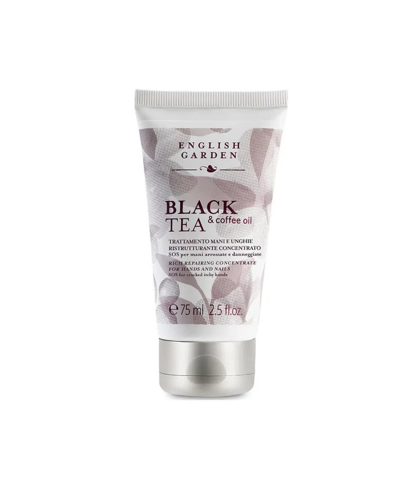 Crème Mains Réparatrice au Thé Noir 75ml - Jardin Anglais