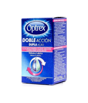Optrex Doble Action: Gouttes yeux secs 10ml