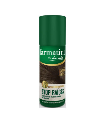 Masquez vos racines avec Farmatint Spray Châtain Clair 75ml