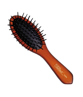 Brosse ovale Eurostil pour petits cheveux - 1 unité