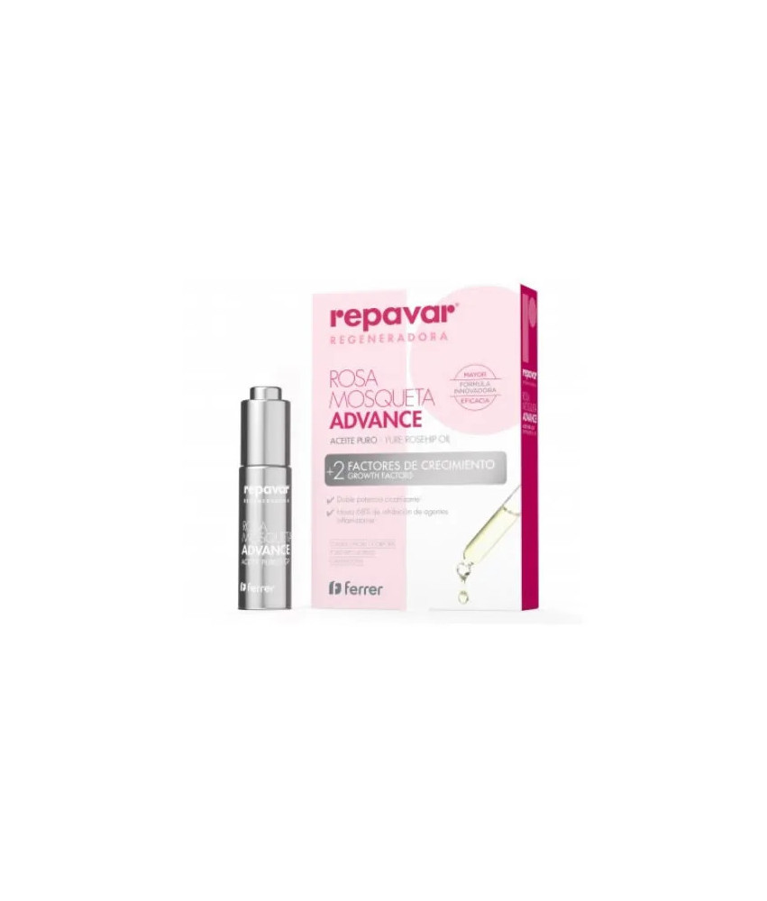 Huile Rose Mosquée Repavar Regenerante 15ml