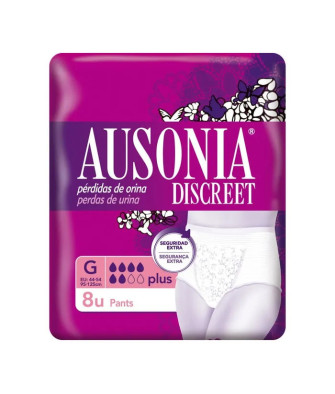 Culottes Ausonia Discreet G Plus 8 unités