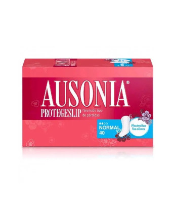 Protégez-vous avec Ausonia Protegeslip Normal - Lot de 40 unités
