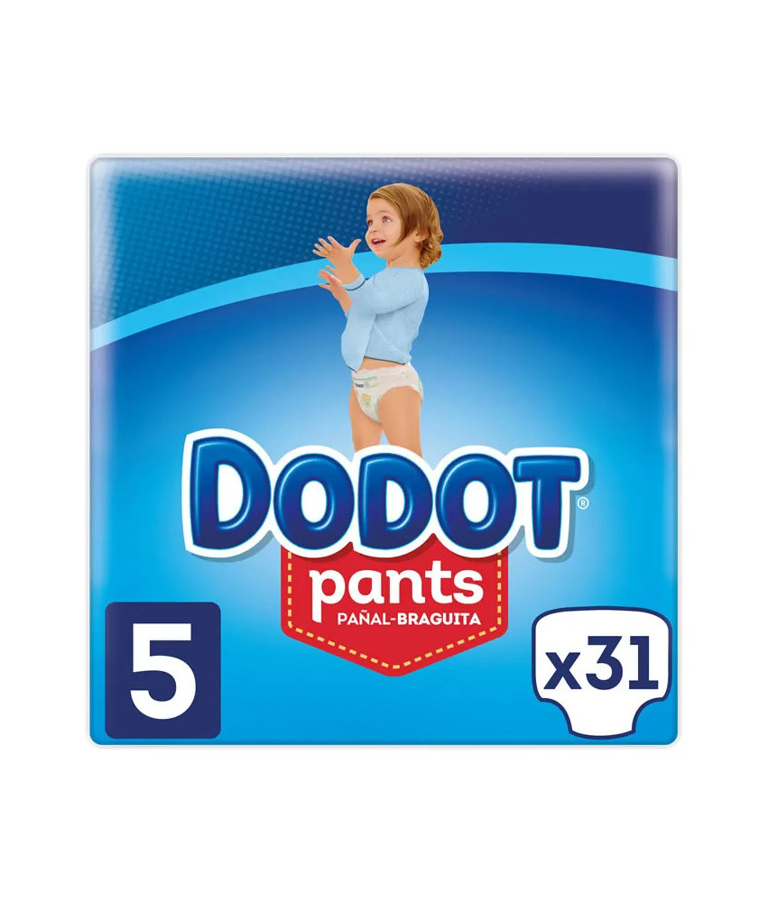 Culottes d'apprentissage Dodot T-5 31 unités