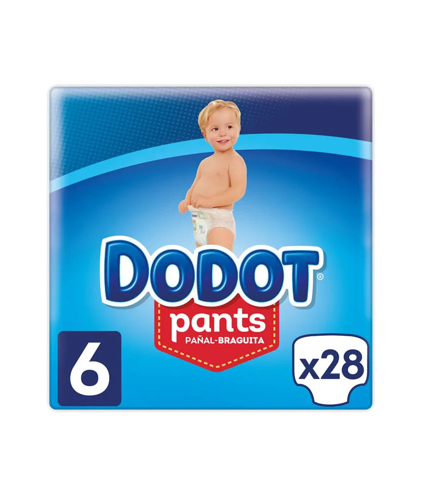 Dodot Pants T-6: 28 Unités - La solution pratique pour les nuits tranquilles
