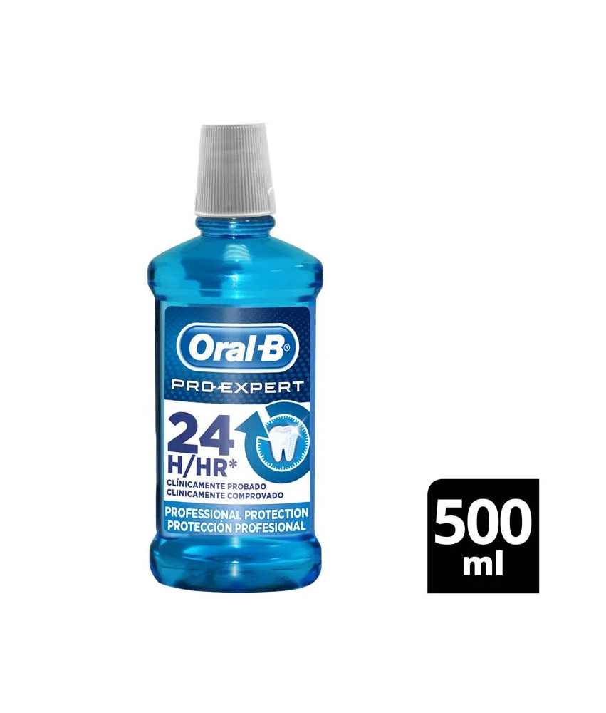Menthe Fraîche: Bain de Bouche Oral-B Pro-Expert 500ml