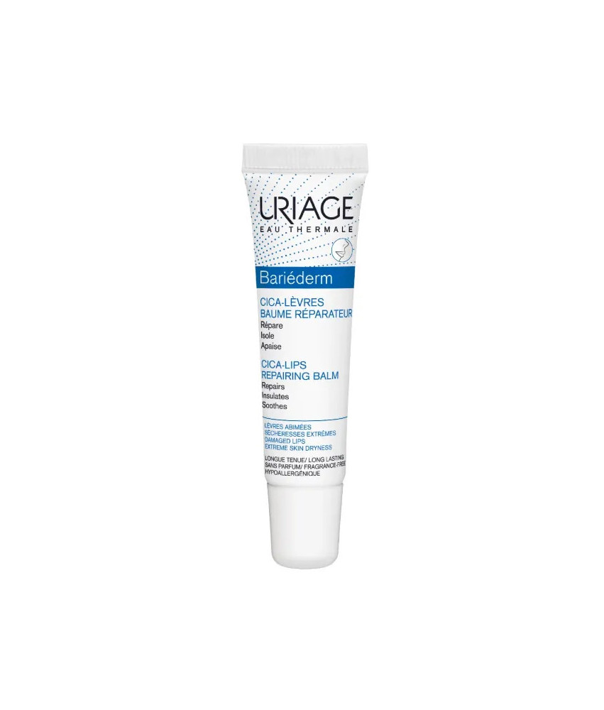 Baume réparateur Uriage Bariéderm Cica Lèvres 15ml