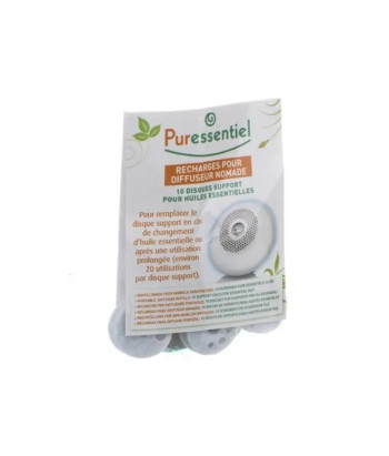 Puressentiel Recharge Diffuseur Nomad - Lot de 10