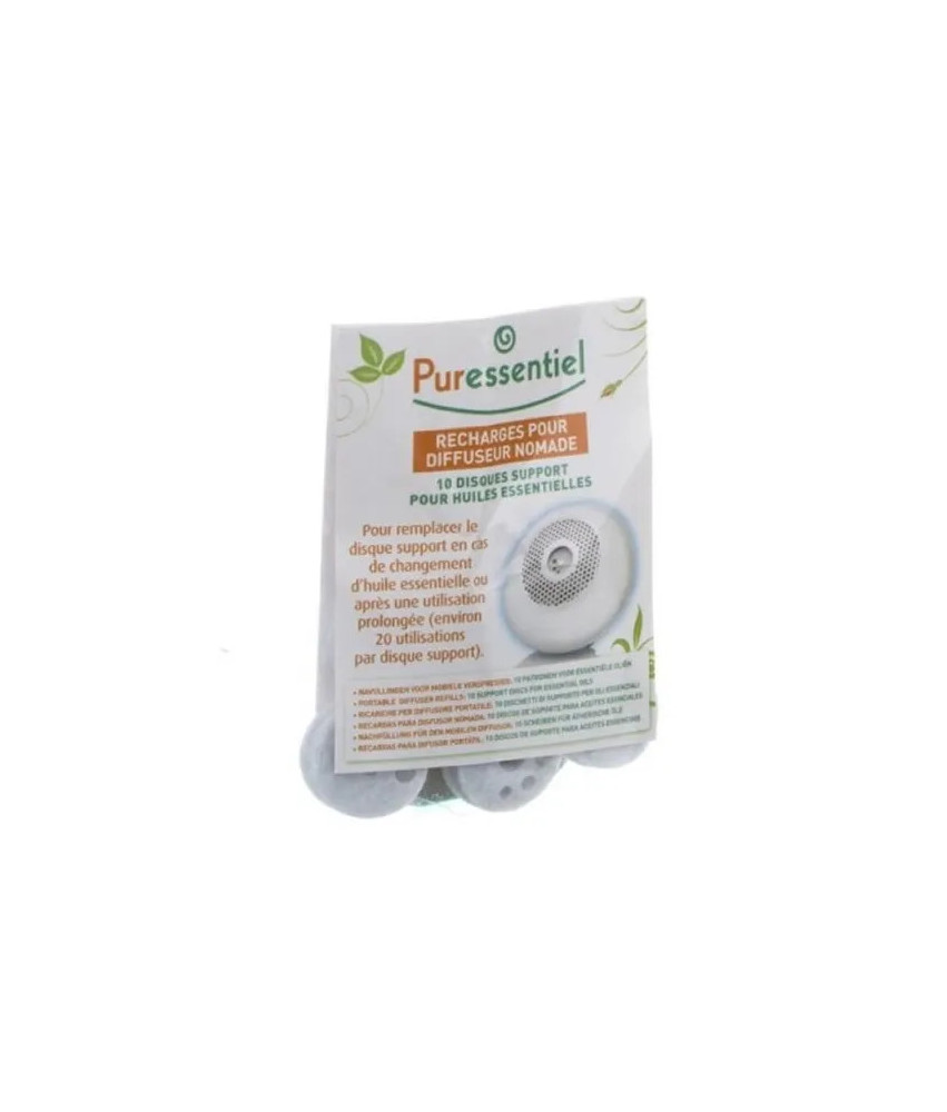 Puressentiel Recharge Diffuseur Nomad - Lot de 10