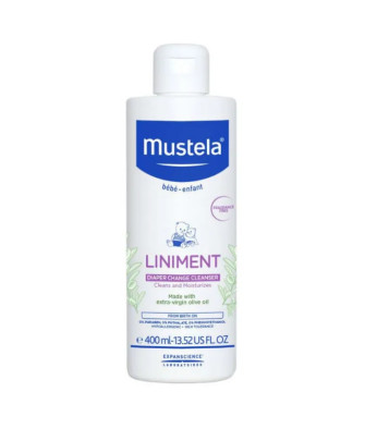 Mustela Baby Liniment 400ml - Nettoyant doux pour bébé