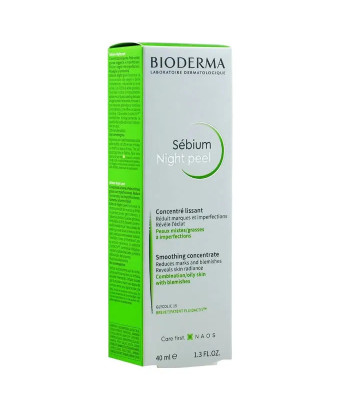 Concentré Lissant Bioderma Sebium Night Peel 40ml