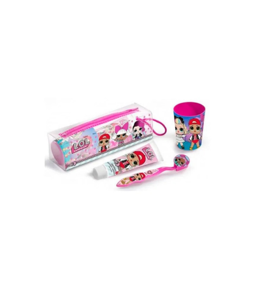 Coffret 4 Produits Cartoon Lol Surprise : L'éclat du maquillage pour les petites princesses