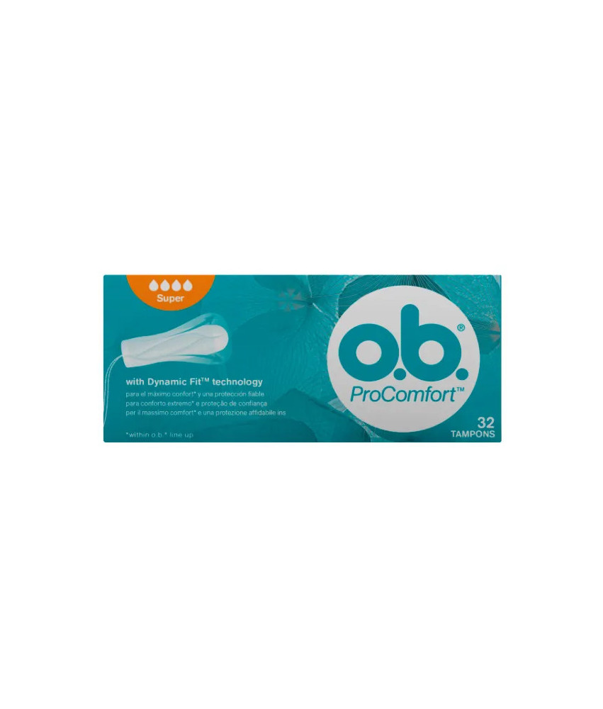 Tampons O.b. ProComfort Super 32U - Protection Supérieure