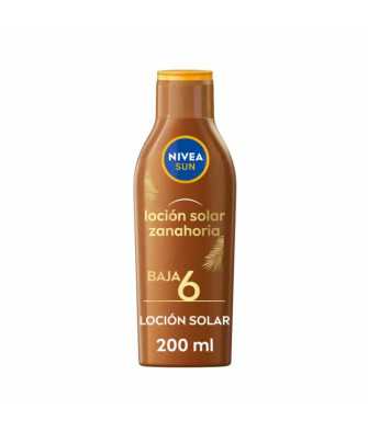 Lotion solaire Nivea Carotte SPF6 200ml