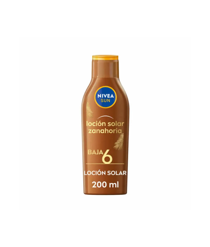 Lotion solaire Nivea Carotte SPF6 200ml