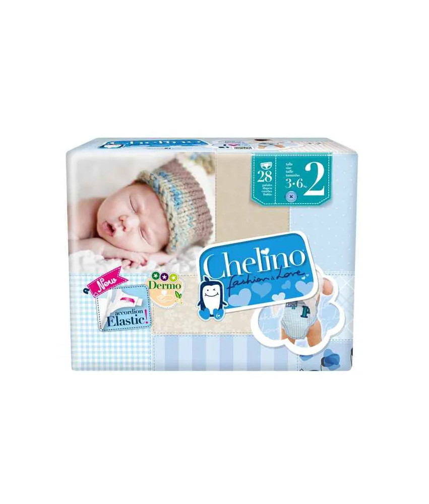 Couches Chelino Fashion&Love T-2: 28 unités