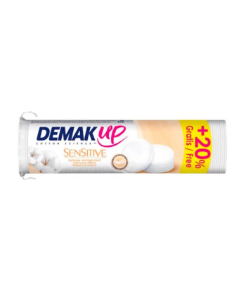 Démaquillez en douceur avec Demak Up Sensitive 72 Unités