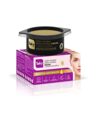 Cire Dépilatoire Visage Taky 100g aux Huiles Naturelles