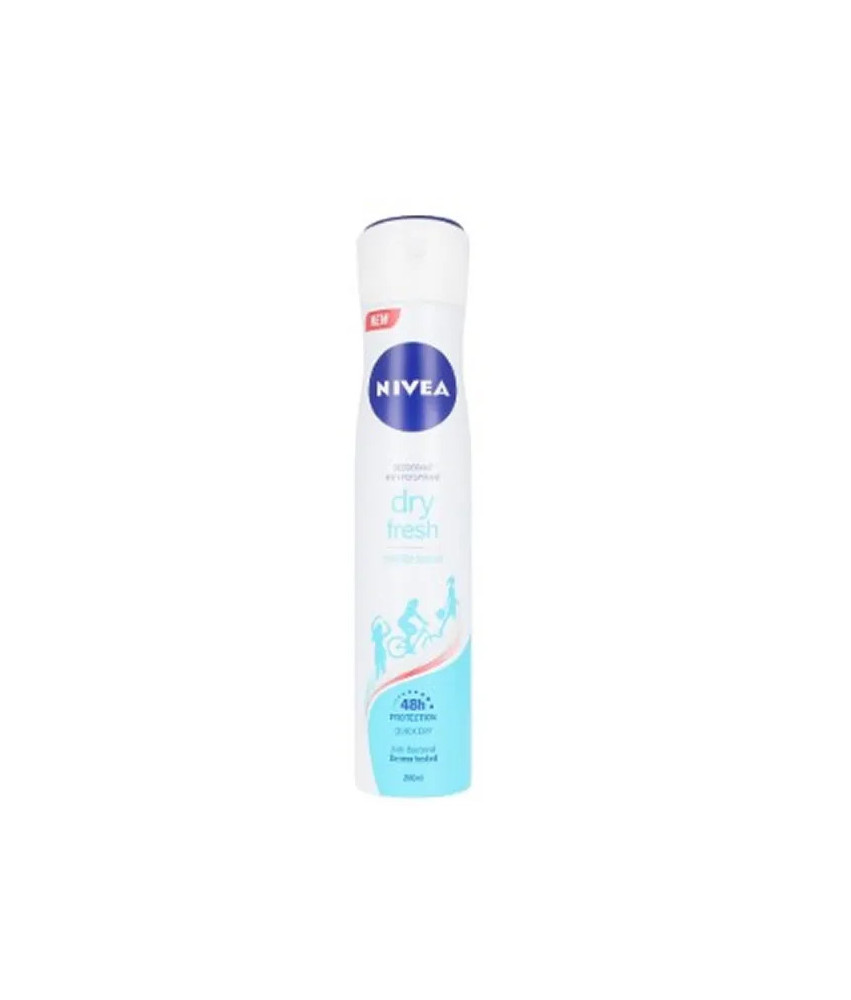 NIVEA Dry Comfort Fresh Déodorant Spray 200ml Éclatant