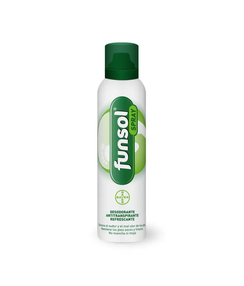 Bayer Funsol® Spray 150ml: Fini les maux de pieds!