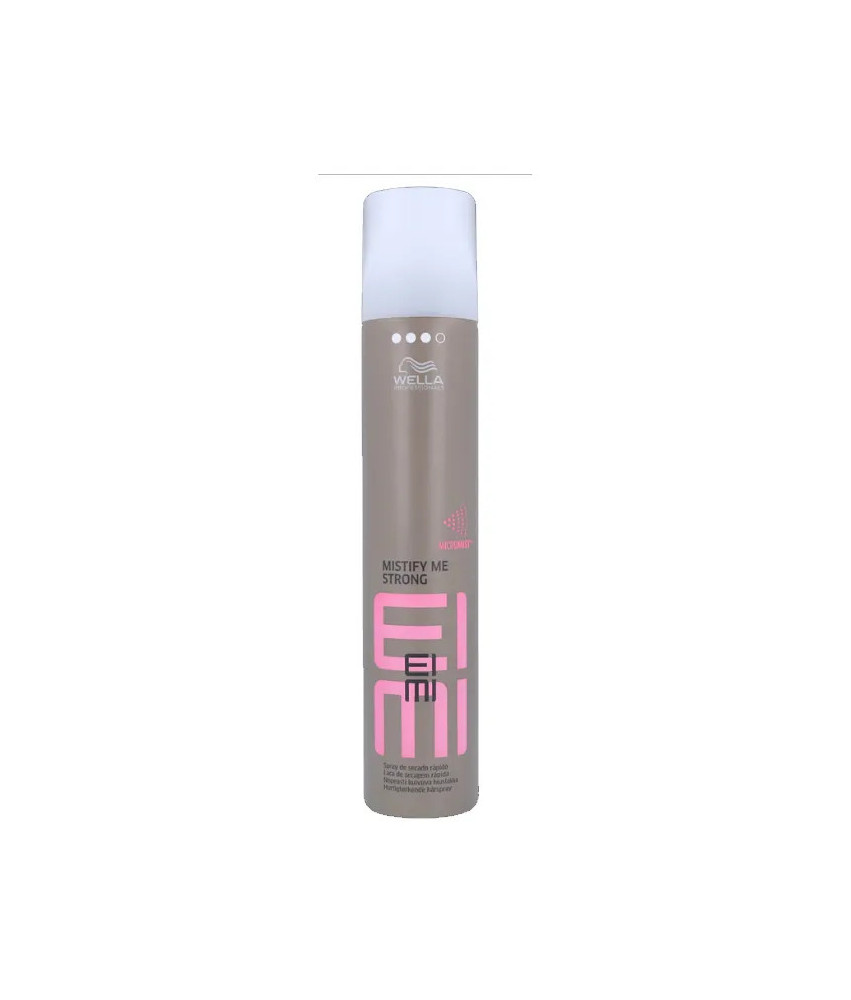 Laque Wella Eimi Mistify Strong: Fixation 3, Séchage Rapide!