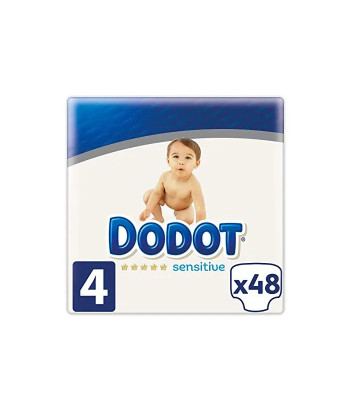 Couches Dodot Sensitive T-4 48 Unités