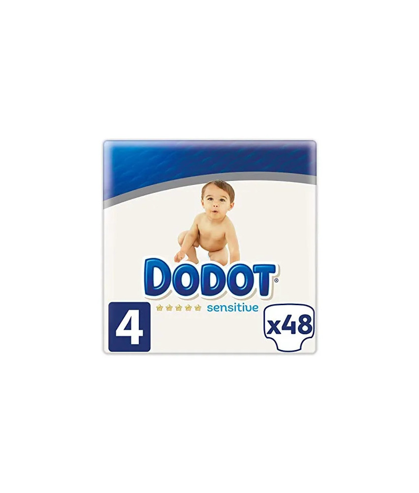 Couches Dodot Sensitive T-4 48 Unités