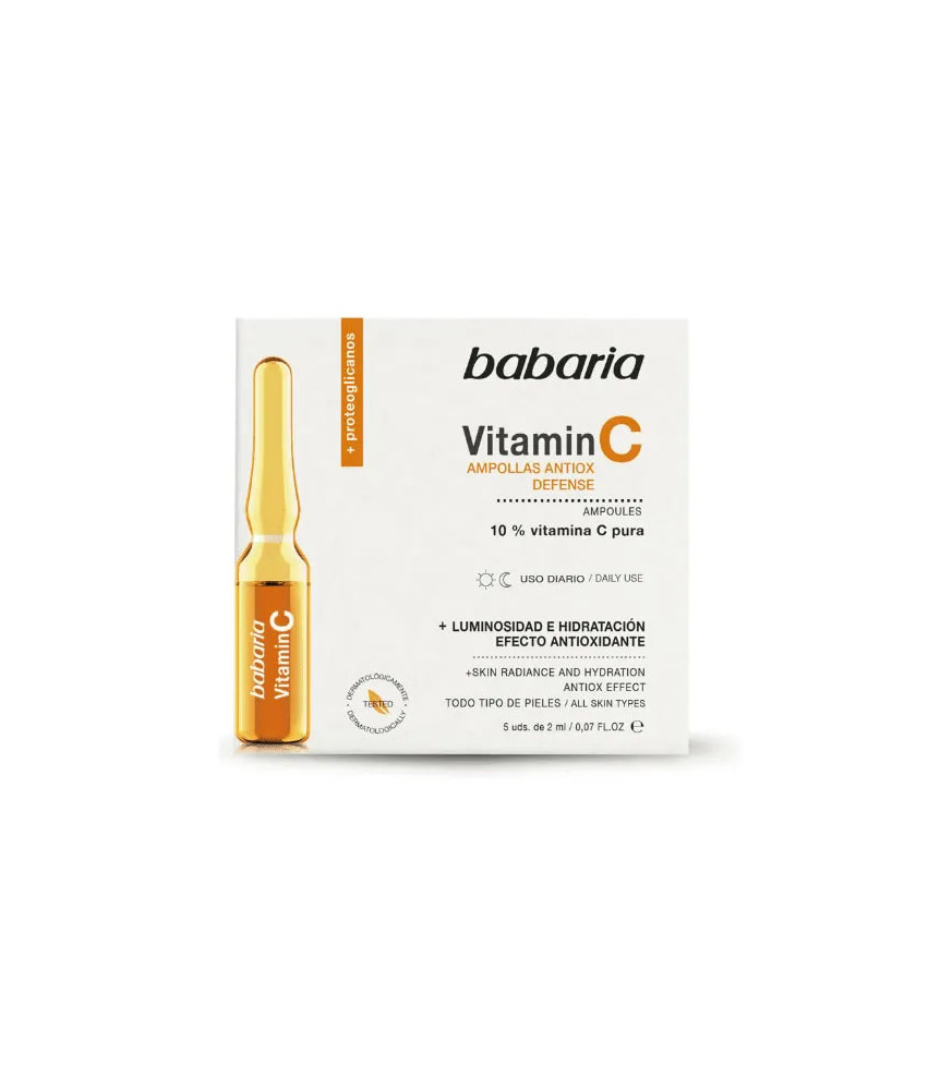 Ampoules Vitamine C Babaria: Une peau éclatante en un instant