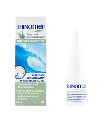 Rhinomer Intense Eucalyptus 20ml - Spray nasal pour Trousse de premiers secours