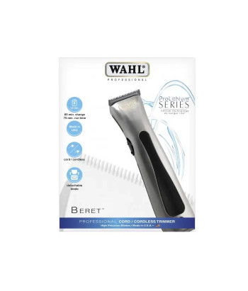 Tondeuse Wahl Beret Lithium Ion Pro : Sans fil, Haute Précision