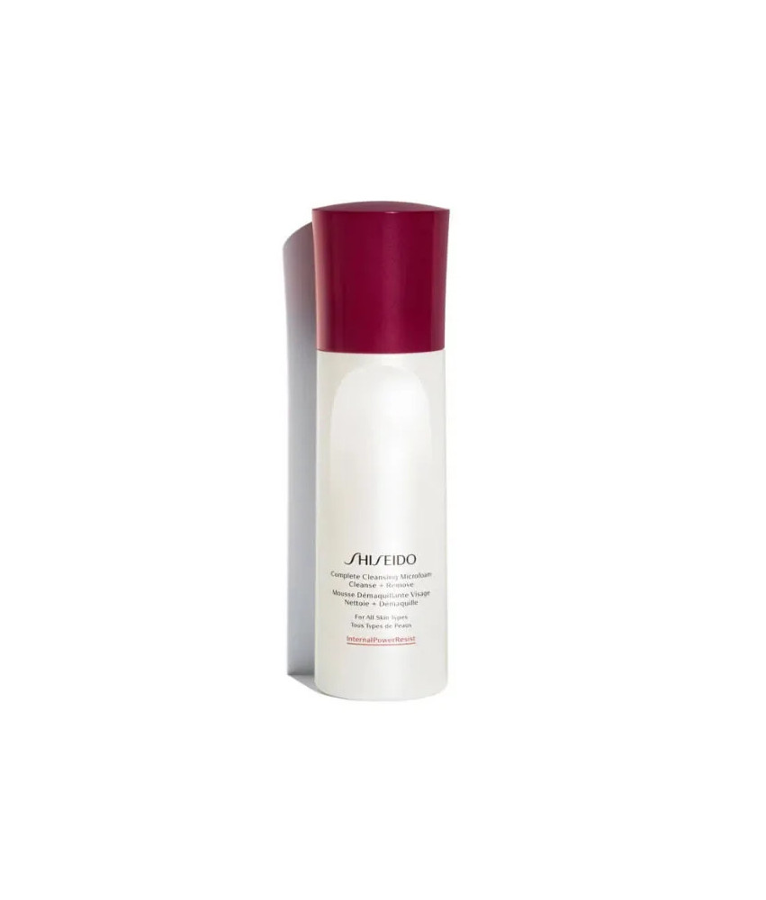 Démaquillez en douceur avec la Mousse Visage Shiseido 180ml