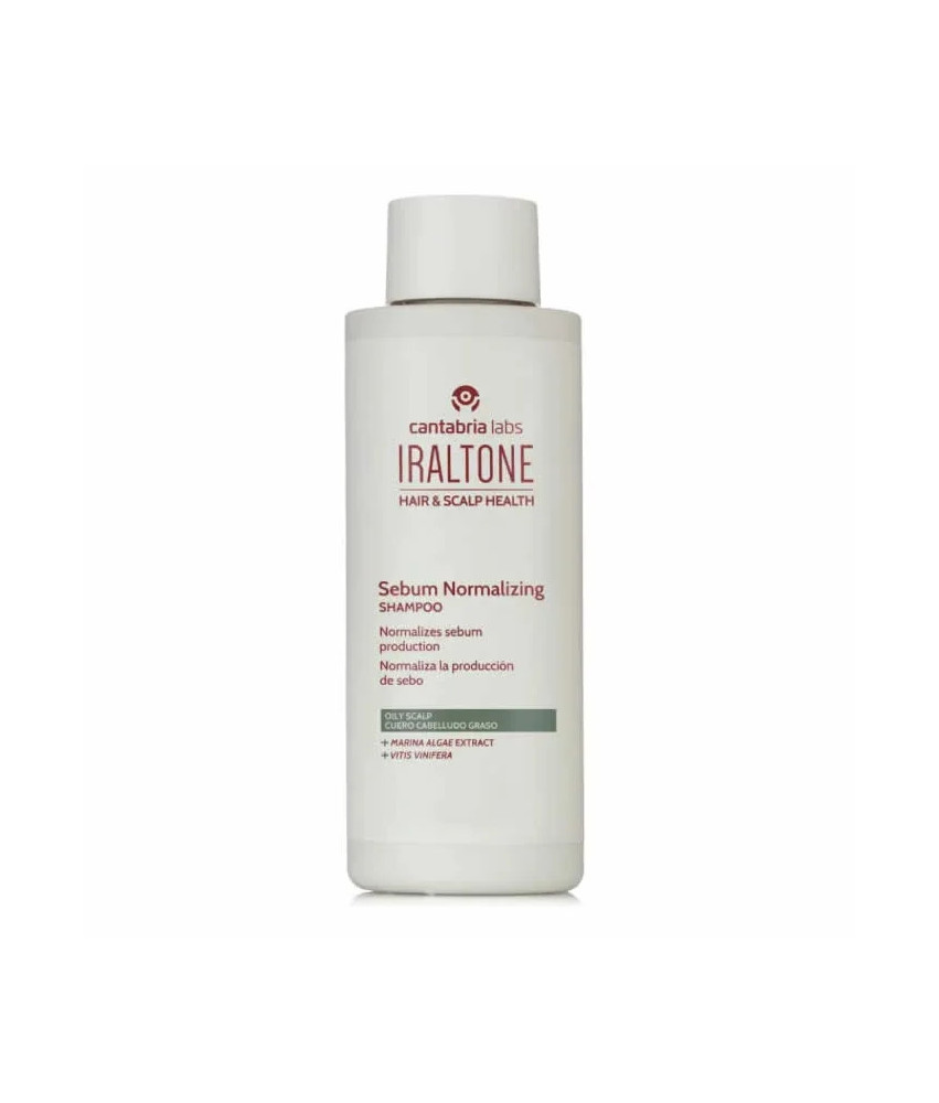 Shampooing Iraltone 200ml pour équilibrer le sébum