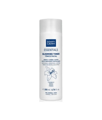 Toner Blooming Martiderm pour Peau Normale Sèche