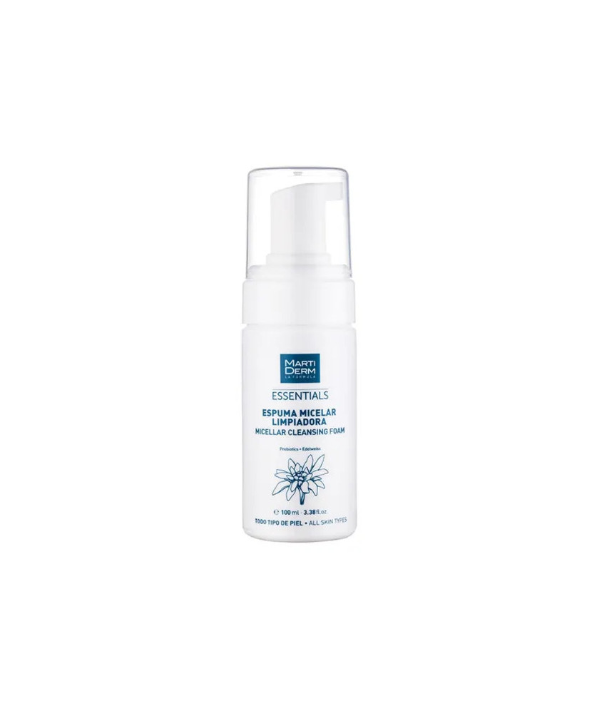 Nettoyant Micellaire Martiderm: Mousse Essentielle 100ml