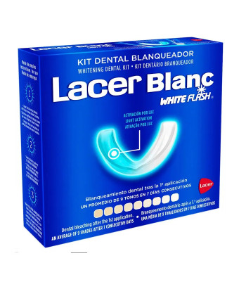 Coffret Lacer Blanc White Flash: 3 Produits pour un Sourire Radieux