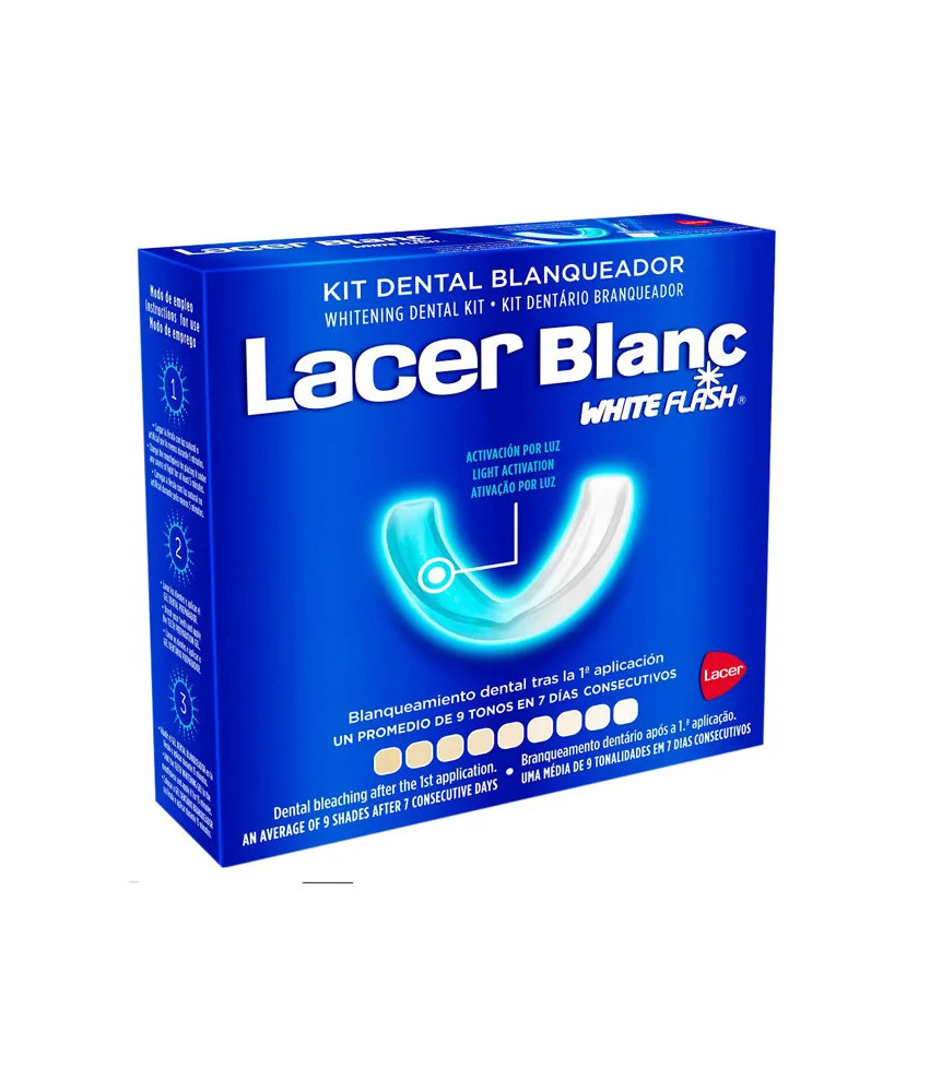 Coffret Lacer Blanc White Flash: 3 Produits pour un Sourire Radieux