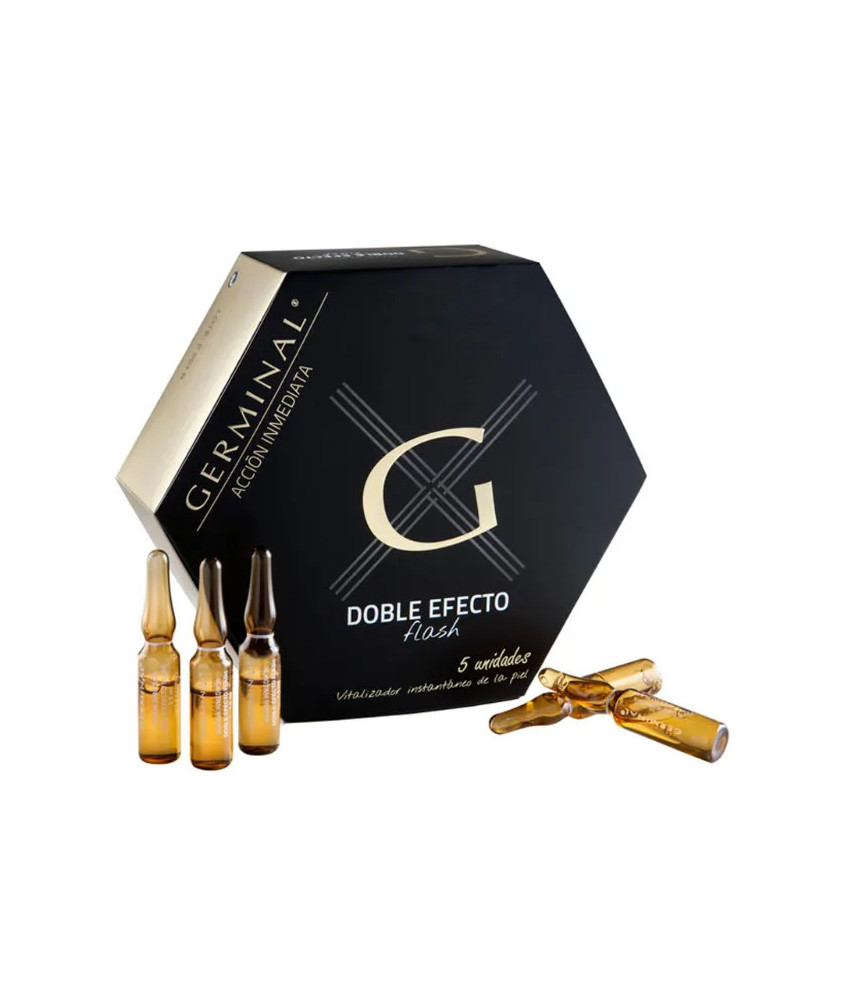 Ampoules Germinal Action Inmédiate Double Effet Flash 5x1.5ml