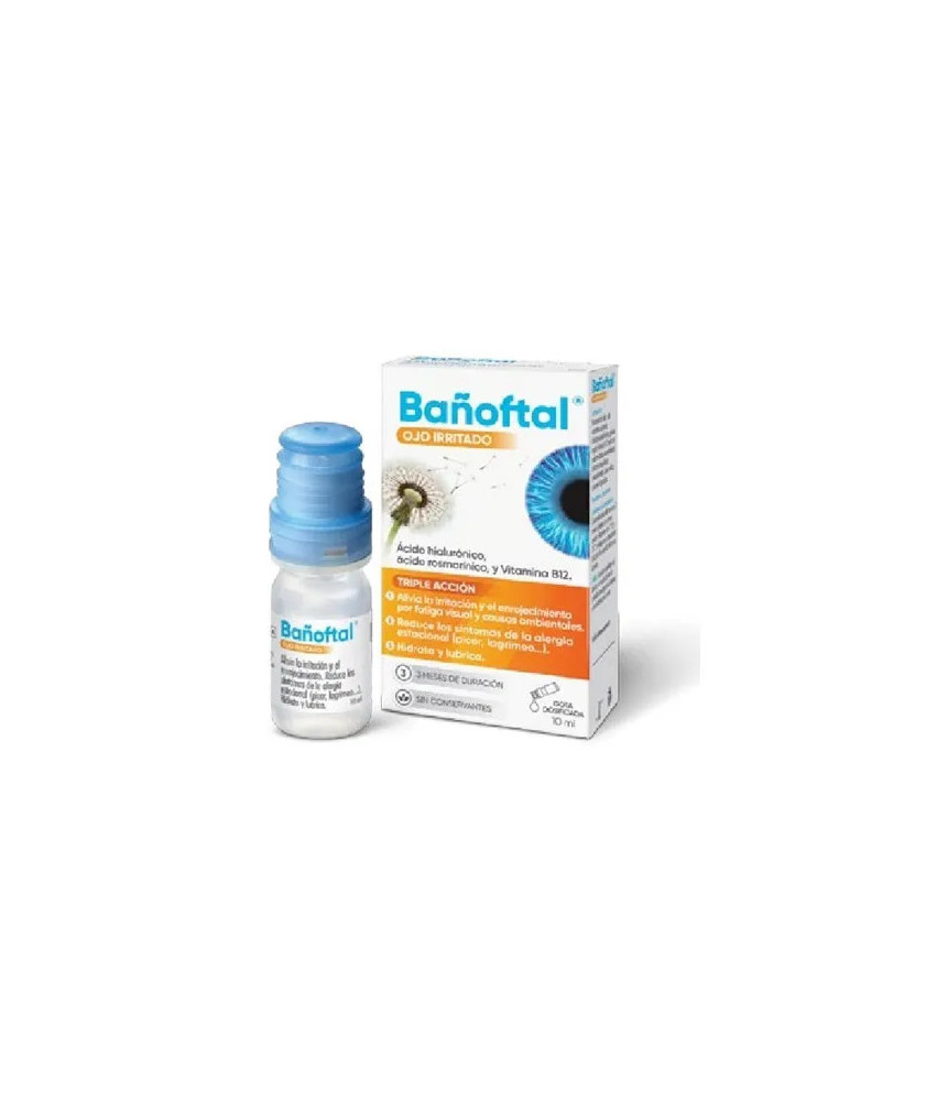 Apaisez vos yeux irrités avec Bañoftal Oeil Irrité Triple Action