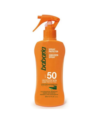 Protection ultime: Lotion solaire Babaria SPF50 avec Aloé Vera 200ml