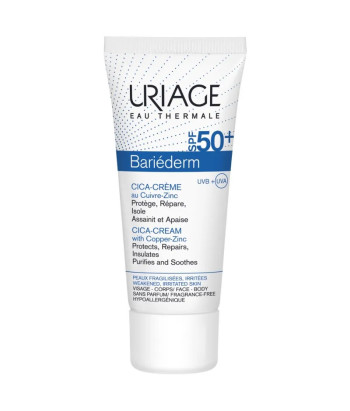 Crème Uriage Bariéderm Cica SPF50+ 40ml