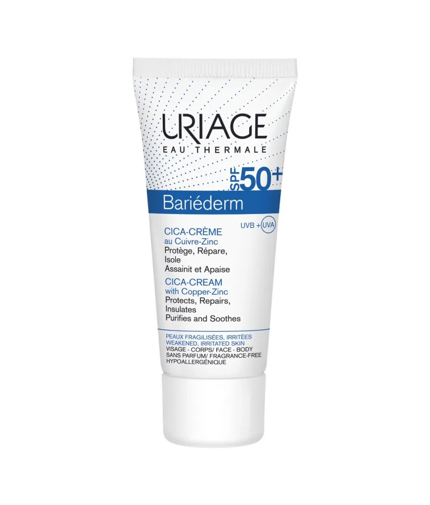 Crème Uriage Bariéderm Cica SPF50+ 40ml