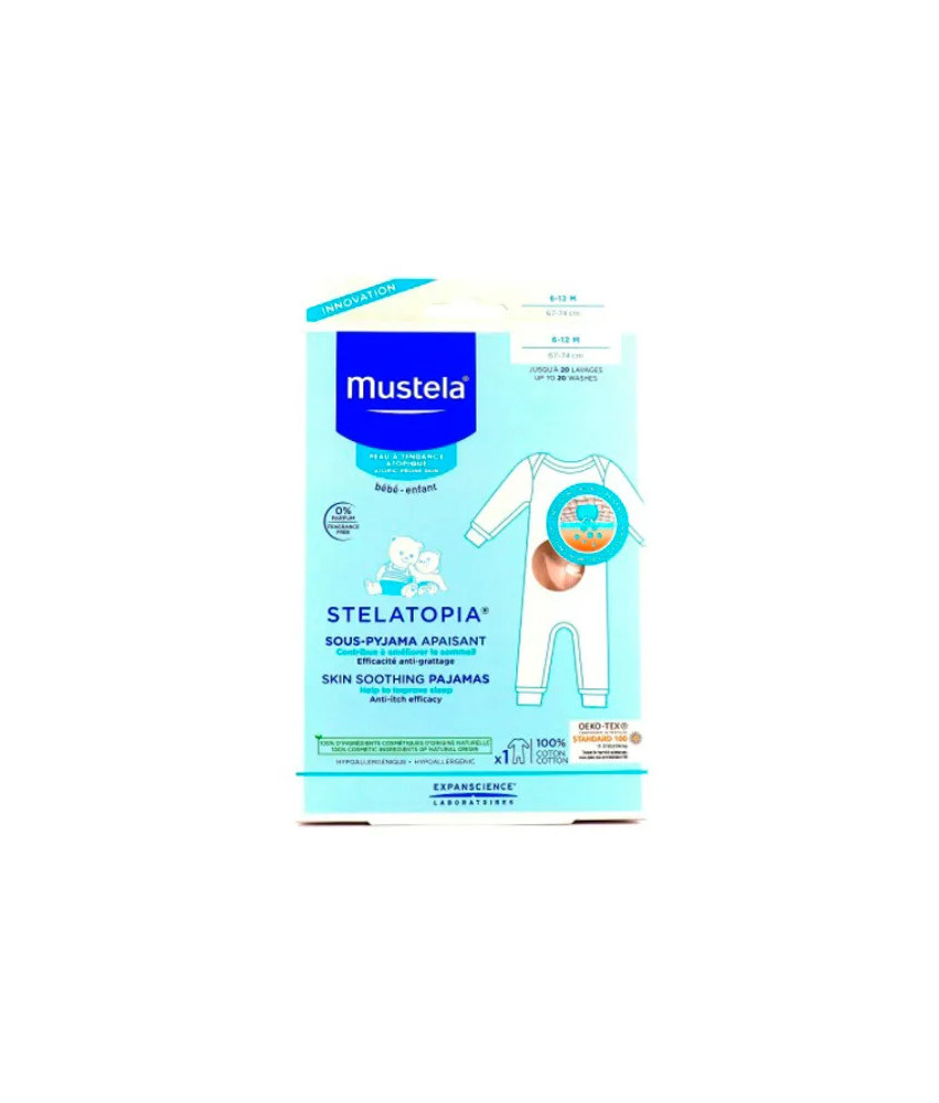 Pyjama Apaisant Stelatopia 6-12 Mois - Hygiène Bébé