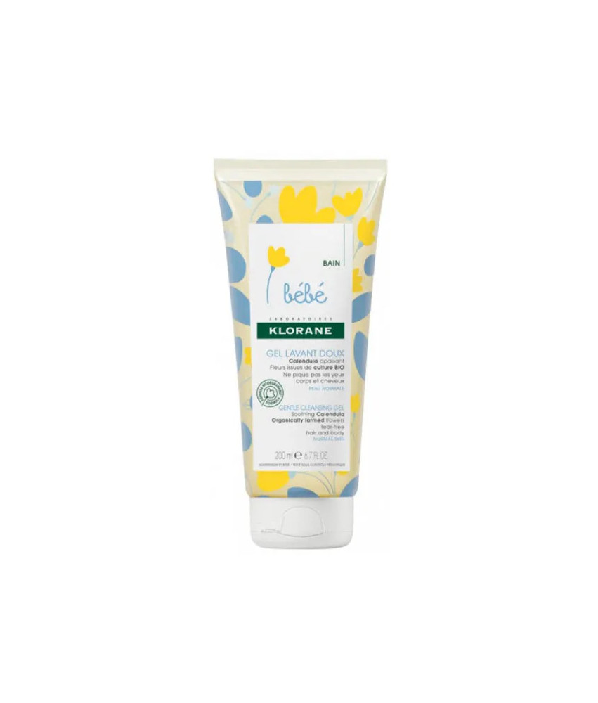 Klorane Baby Gel Nettoyant Doux 200ml