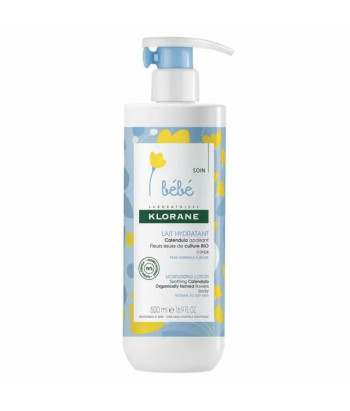 Crème lavante hydratante Klorane Bébé 500ml